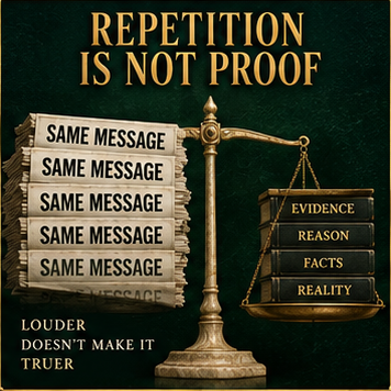 03 Repetition Is Not Proof