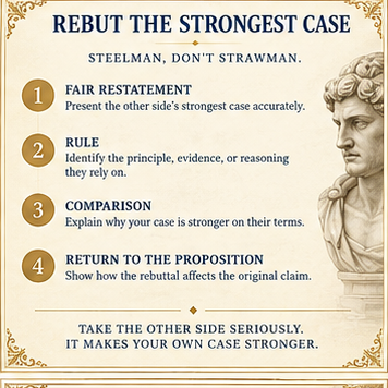 07 Rebut The Strongest Case
