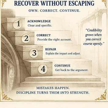 10 Recover Without Escaping