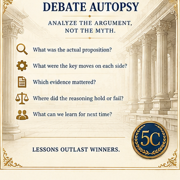 11 Debate Autopsy