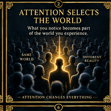 02 Attention Selects The World