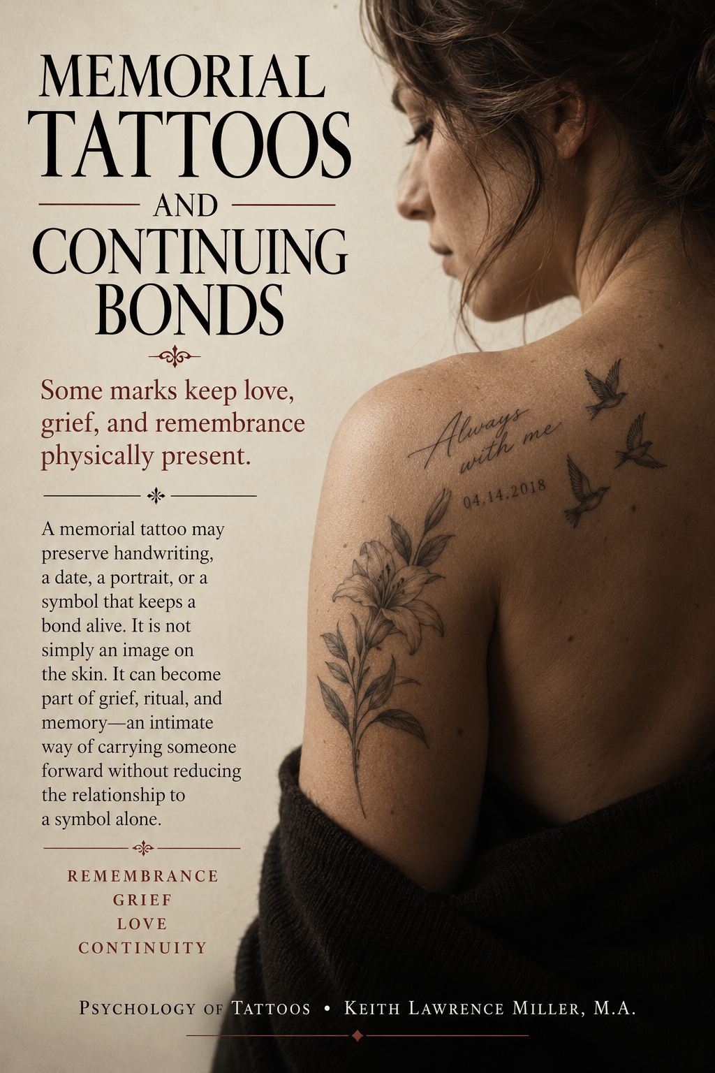 11 Memorial Tattoos Continuing Bonds