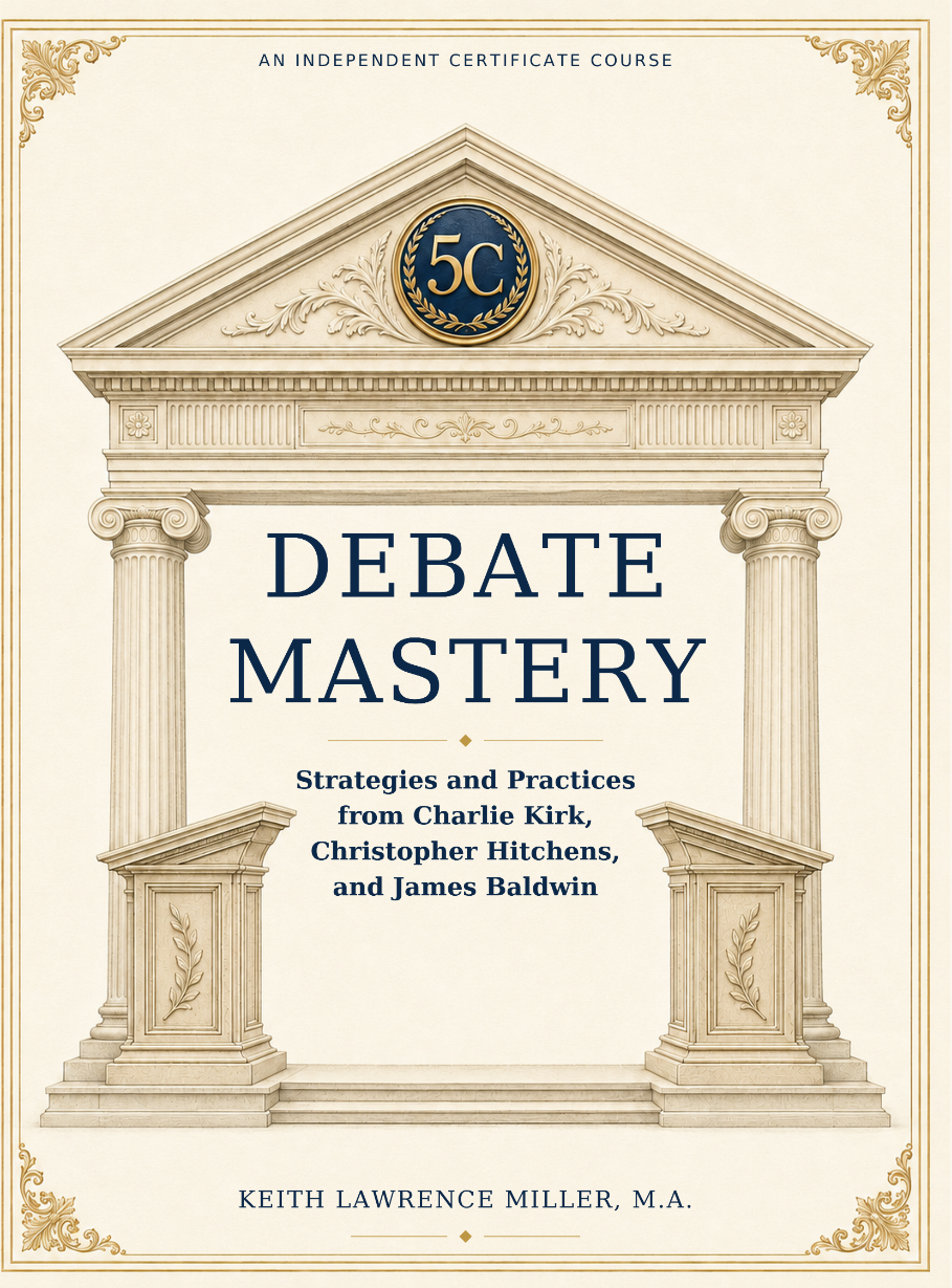 Cover of Debate Mastery by Keith Lawrence Miller, M.A.